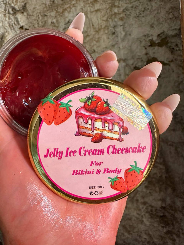 Jelly Ice Cream Chees Cake