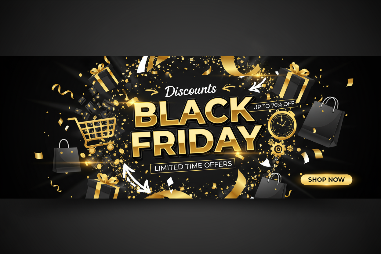 Black Friday Discounts Banner